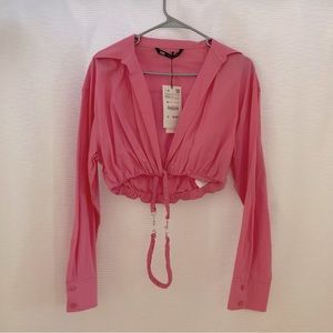 NWT Pink Zara Top